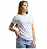 Kit 5 Baby Look Algodão Branca Premium Basic - Imagem 2