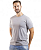 Kit 5 Camisetas Algodão Cinza Mescla Premium - Imagem 3