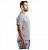 Kit 5 Camisetas Algodão Cinza Prata Premium - Imagem 3