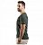 Kit 5 Camisetas Algodão Verde Musgo Premium - Imagem 3