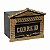 Caixa Correio Colonial - 15x20x12 para muro (abre pela frente) - Imagem 1