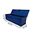 Caixa de Ferramentas com Suporte para Parafusos - 50x15x14cm - Imagem 2