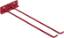 Suporte para Vassouras Vermelho 30cm - Imagem 1