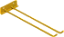 Suporte para Vassouras Amarelo 30cm - Imagem 1