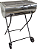 Churrasqueira Grelha Grill Inox Nº1 Com Grelha e Carrinho - Toda em inox - Imagem 1