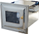 Forno para fogão à lenha popular inox nº3 - com frente de vidro - Imagem 1
