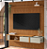 PAINEL PARA TV ATE 75" NISSAU BECHARA - NATURALLE/OFF WHITE - Imagem 1
