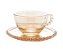 xícara para chá em cristal Ambar 180ml - Imagem 3