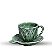 Jogo com 6 xícaras para chá linha alcachofra - Imagem 1