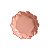 Prato sobremesa flor relevada Easter Flower Rosé - candy color - Imagem 1