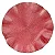 Lugar americano vermelho com babado - Imagem 1