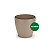 Vaso Mini Redondo Rattan 1,8 Lts Palha - Imagem 2