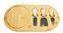 CJ TABUA BAMBU + 3 FACAS P/QUEIJO 35.5X18 4378 IMCOL - Imagem 1