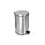 LIXEIRA INOX C/PEDAL 12LT 4248 IMCOL - Imagem 1