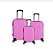 MALA VIAGEM IMCOL JG 3PCS 0874 ROSA - Imagem 1