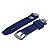 Pulseira para Relógio Compatível com Invicta Noma 3 Completa - Azul e Prata - Imagem 5