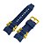 Pulseira para Relógio Compatível com Invicta Reserve Bolt Zeus Men/ Jason Taylor Azul Completa Peças Douradas - Imagem 5