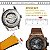 Pulseira para Relógio Compatível com Hublot Big Bang Camurça Marrom 25/22mm - Imagem 2