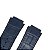Pulseira para Relógio Compatível com Hublot King Power (Jose Mourinho) Couro Azul Petróleo com Costura Preto - Imagem 4