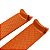 Pulseira para Relógio Compatível com Nautica 22mm Laranja Com Fivela - Imagem 7