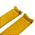 Pulseira para Relógio Compatível com Nautica 22mm Amarelo Com Fivela - Imagem 5