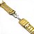 Pulseira para Relógio Compatível com Invicta Reserve Bolt Zeus Magnum 25210 Dourado - Imagem 8