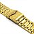 Pulseira para Relógio Compatível com Invicta Reserve Bolt Zeus Magnum 25210 Dourado - Imagem 4