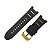 Pulseira para Relógio Compatível com Invicta Thunderbolt Completa com Fivela Silicone Preto - Imagem 3