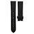 Pulseira para Relógio Compatível com Empório Armani Em Couro Liso Preto 22mm - Imagem 1