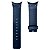Pulseira para Relógio Compatível com Nautica 20mm Silicone Azul (Fixação Parafusos) - Imagem 1
