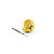 Coroa e Tige para Relógio Compatível com Invicta Pro Diver 0072 0073 0074 0075 0077 Dourado - Imagem 4