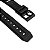 Pulseira para Relógio Compatível com Casio DATA BANK Borracha Preto Encaixe 22mm Completa com Fivela - Imagem 3