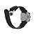 Pulseira para Relógio Compatível com Citizen Aqualand Meia Lua Borracha Preto Completa com Fivela - Imagem 2