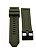 Pulseira para Relógio Compatível com Diesel 26mm Mega Chief Silicone Verde Militar com Fivela Preta - Imagem 3