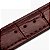 Pulseira para Relógio Compatível com Tissot Couro Marrom Encaixe 18mm/ Fecho 16mm - Imagem 5