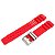 Pulseira para Relógio Compatível com Citizen Sport Marine Borracha Vermelho Encaixe 20mm/ Fecho 18mm - Imagem 5