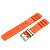 Pulseira para Relógio Compatível com Citizen Sport Marine Borracha Laranja Encaixe 20mm/ Fecho 18mm - Imagem 4