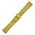 Pulseira para Relógio Compatível com Breitling Navitimer/ Chronomat/ Blackbird Dourado Encaixe 24mm - Imagem 6