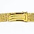 Pulseira para Relógio Compatível com Breitling Navitimer/ Chronomat/ Blackbird Dourado Encaixe 24mm - Imagem 2