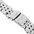Pulseira para Relógio Compatível com Breitling Navitimer/ Chronomat/ Blackbird Prata Encaixe 24mm - Imagem 6