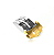 Fecho Deployant Dourado Compativel Pulseira Tag Heuer Diversos Tamanhos 24mm / 22mm / 20mm - Imagem 7