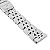 Pulseira para Relógio Compatível com Breitling Navitimer/ Chronomat/ Blackbird Prata Encaixe 22mm - Imagem 3