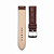 Pulseira para Relógio Compatível com Montblanc Couro Marrom Encaixe 22mm Completa com Fecho - Imagem 4