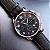Pulseira para Relógio Compatível com Montblanc Couro Preto Encaixe 24mm Completa com Fecho - Imagem 3