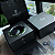 Caixa Compatível com Relógio Hublot Estojo Box Completo em Madeira e Couro Interior com Porta Documentos - Imagem 5