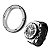Bezel para Relógio Compatível com Hublot King Power Prata com Parafusos Prata - Imagem 5