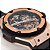 Bezel para Relógio Compatível com Hublot King Power Rosê com Parafusos Prata - Imagem 2