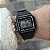 Pulseira para Relógio Compatível com Casio Vintage Illuminator W-215H Borracha Preto Brilhante Completa com Fivela - Imagem 5