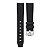 Pulseira para Relógio Compatível com Omega X Swatch Moonswatch Series Planetas Borracha Preto Completa com Fivela - Imagem 1