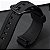 Pulseira para Relógio Compatível com Casio World Time AQ-160W Series Borracha Preto Completa com Fivela - Imagem 4